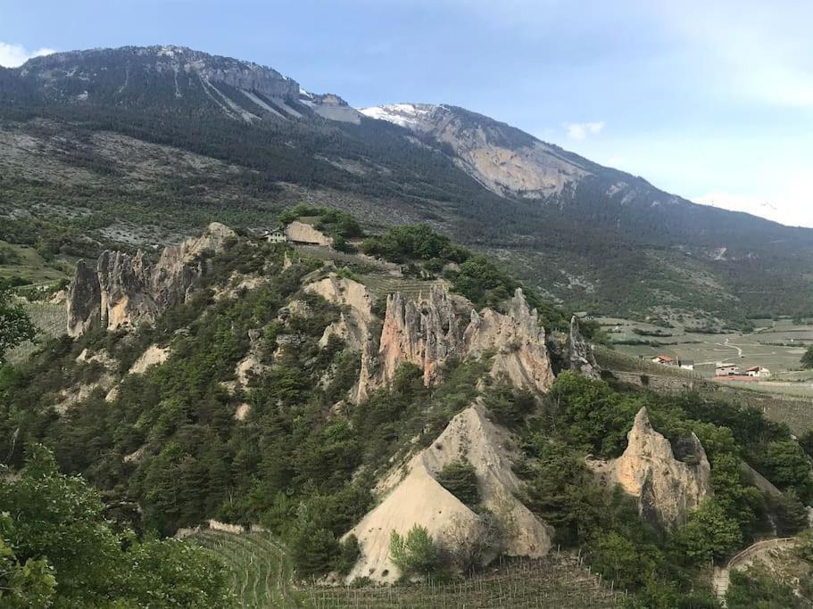 La Maisonnette : Charmante Maison Independante Salgesch المظهر الخارجي الصورة